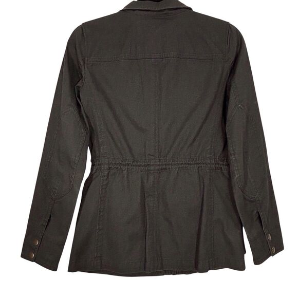 J. CREW Relaxed Boyfriend Field Jacket Coat Womens XXS Dark Green Gorpcore - Picture 8 of 12